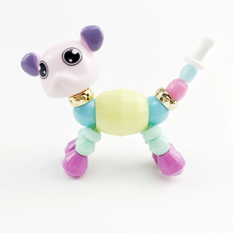 TOY021 Креативный изысканный браслет, скрученные магические ювелирные изделия, игрушечный браслет с животными, Классические Вечерние модные милые подарки для девочек-TOY021 - Цвет: TOY021