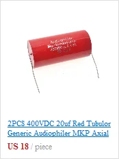 5 шт., аудиофилер, осевой MKP 4,7 мкФ 400VDC HIFI, сделай сам, аудио конденсатор для ламповых гитарных усилителей