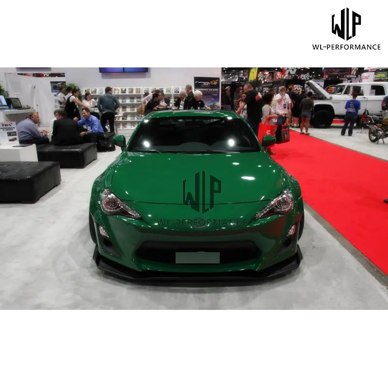 Высокое качество углеродного волокна губа-накладка Автомобиль Стайлинг для Toyota GT86 BRZ автомобильный комплект кузова 2013