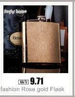 Mealivos 9 oz 304 stainless steel hip flask Gift box personalized liquor flagon vodka rum alcohol bottle groomsman jagermeister