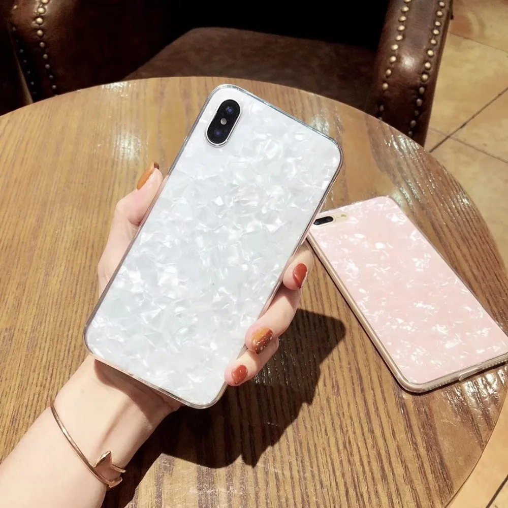 Блестящий чехол для телефона s iPhone 6 S Dream Shell с рисунком Мягкая силиконовая задняя