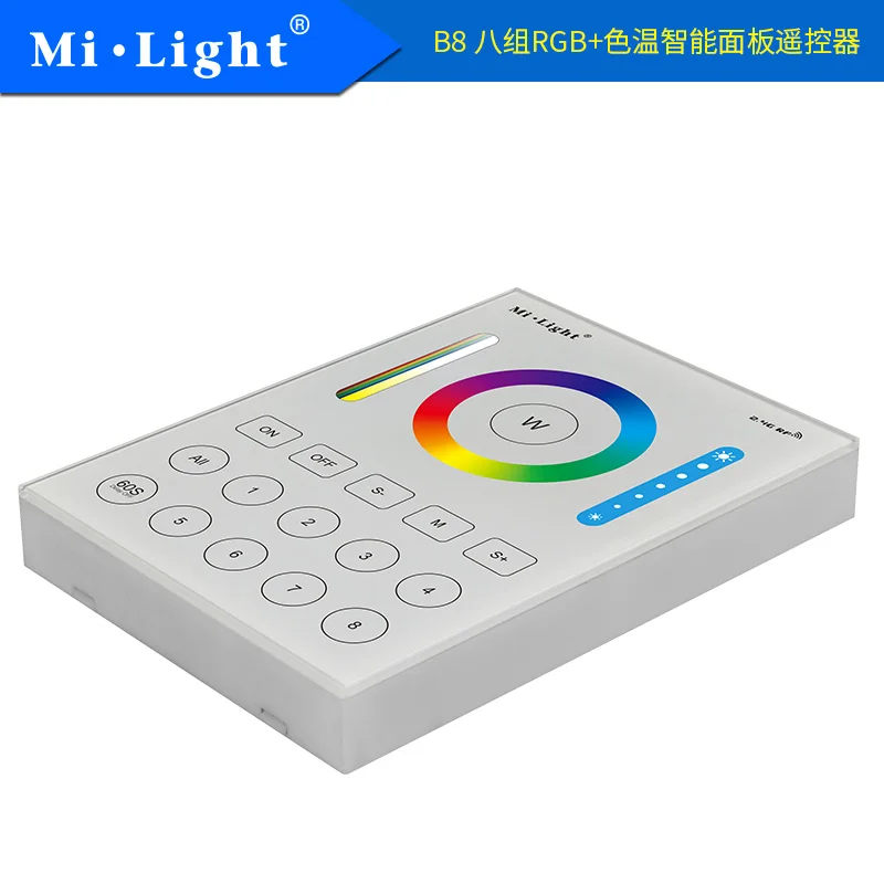 Настенный смарт контроллер Mi светильник B8 8 зон RGB + CCT работает с LS2 или прожектор
