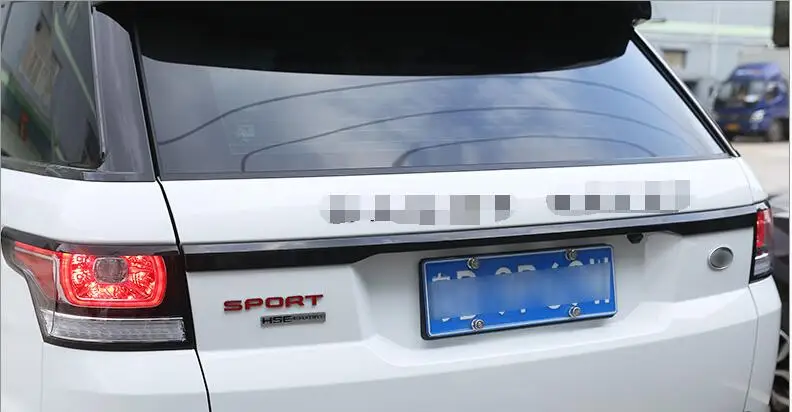 Черные хромированные автомобильные аксессуары для Range Rover Sport 2014 2015 2016 2017 Задняя