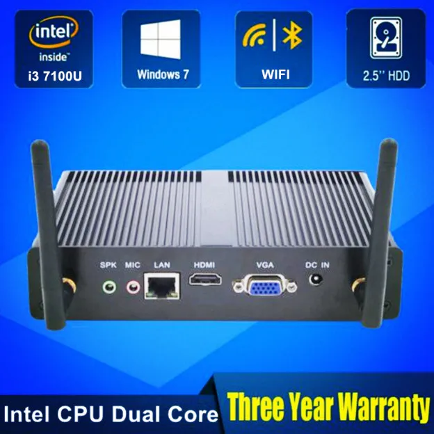 Мини-ПК EGLOBAL Intel Core i3 7100U 6006U Windows 10 DDR3 2 4 ГГц | Компьютеры и офис