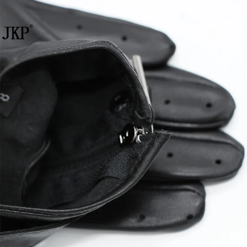 Новинка 2021 Модные женские длинные теплые перчатки из натуральной кожи Горячие