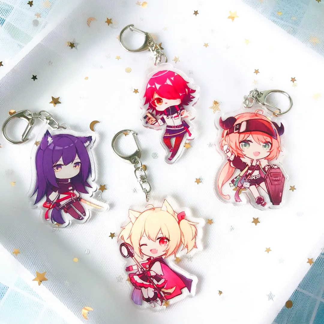 Брелок для ключей Рыцари Амия из игры хацуюки|Брелоки| |