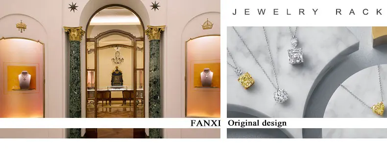 FANXI из искусственной кожи ожерелье Подставка-бюст темно-серый кулон дисплей держатель с металлической полкой манекен для магазина счетчик Экспонент