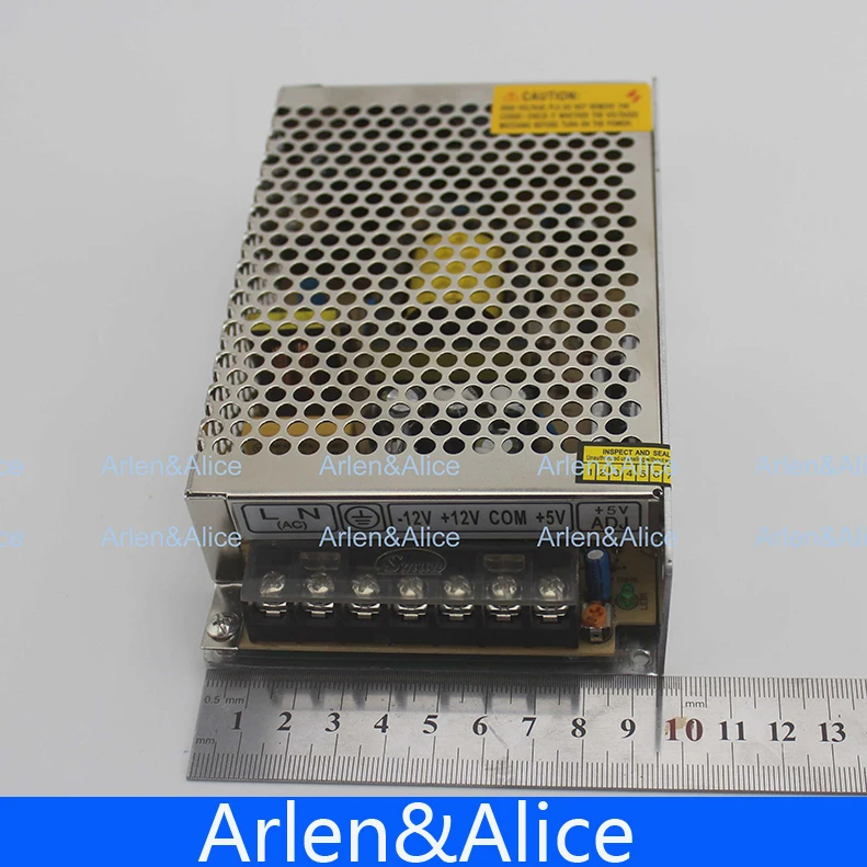 60 Вт тройной выход 5 в 12 В импульсный источник питания smps AC DC|supply controller|supply supportsmps