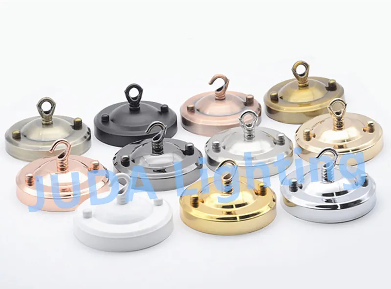 110 мм потолочная Роза Потолочная пластина с замкнутый крюк кольцо люстра Пряжка