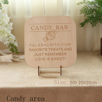 Candy bar 1 шт Пользовательский логотип времени как свадебный день рождения или другой фотобанк или настольная карта или вывеска макет доски - Цвет: Candy bar