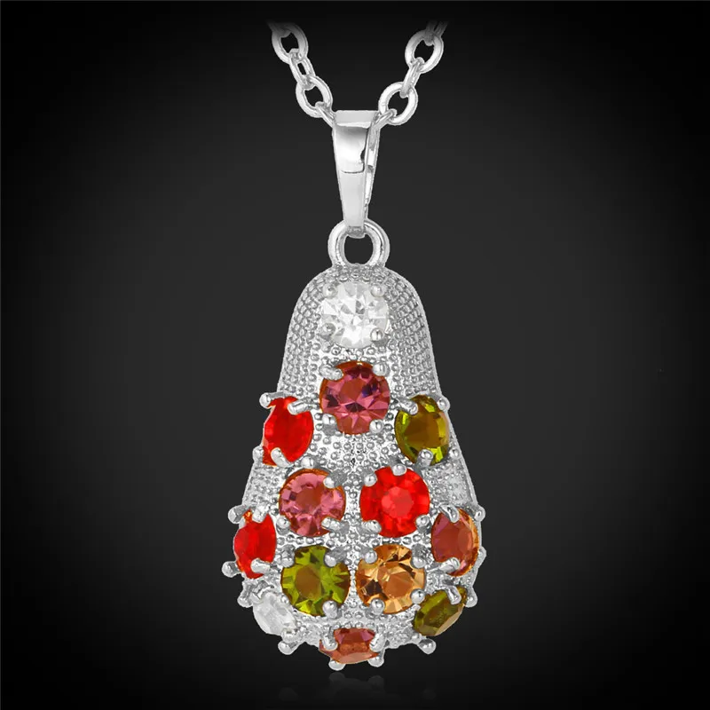 Ожерелья и подвески ювелирные изделия с австрийскими кристаллами модные новые