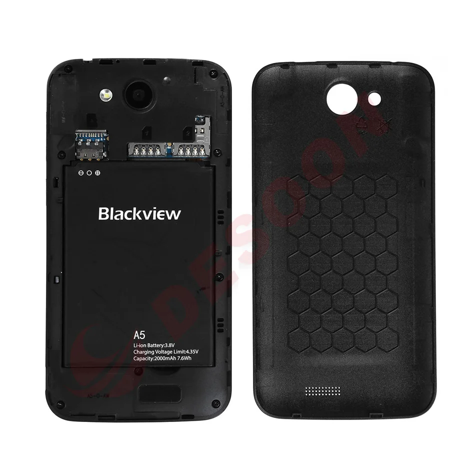 Оригинальный аккумулятор Blackview A5 2000 мАч 3 8 в для смартфонов 3G Android 6 0 4 5 дюйма