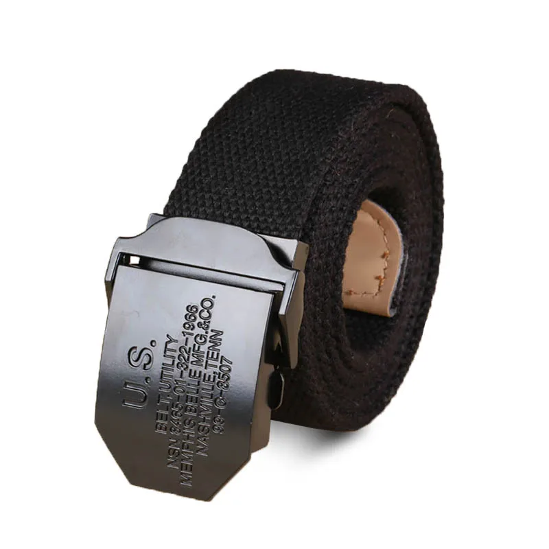 

Marcas Belts For Men New Striped Adult Casual Men Knitted Cintos Femininos Belt Man Canvas Lengthen Strap Male Personality 120cm
