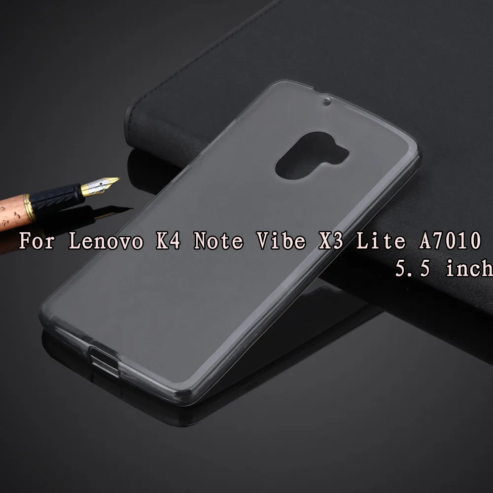 Для Lenovo A8/A916/A1010/A5600 A5860/K10A40/K4 Note/K5 Note/K6/p1m мягкий чехол из ТПУ силиконовый матовый