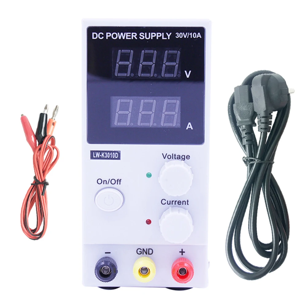 LW-K3010D 30 в 10 А светодиодный дисплей, Регулируемый импульсный регулятор постоянного тока, источник питания для ремонта ноутбука, переделка, 110 В-220 В, регулируемый