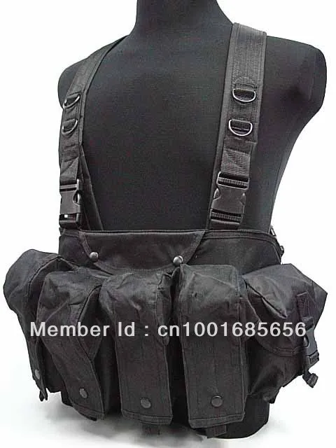 

AK Magazine Chest Rig Carry Vest Camo Woodland CB Digital ACU Camo MC OD bk