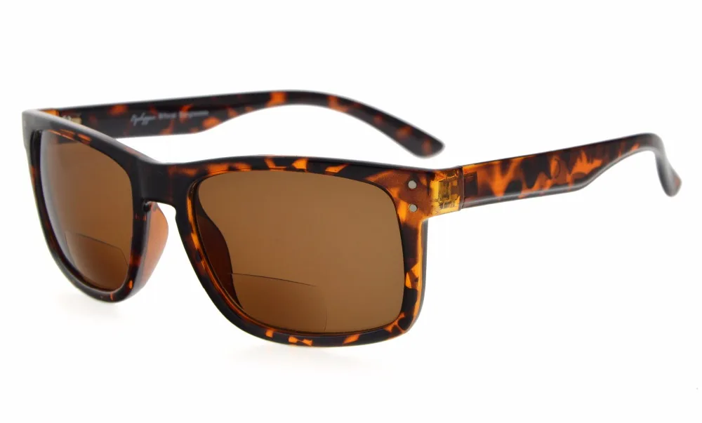 Brown Lens S031 бифокальные очки бифокальные Солнцезащитные очки для мужчин и женщин+ 100/+ 125/+ 150/+ 175/+ 200/+ 225/+ 250/+ 300/ - Цвет оправы: Brown Lens