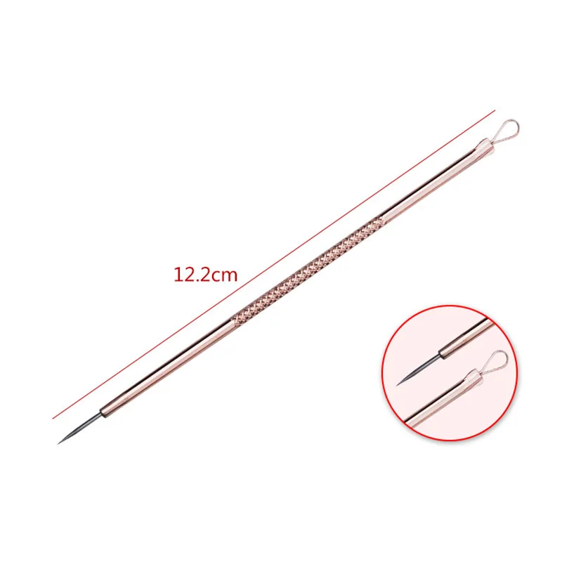 #4 шт./компл. для удаления угрей акне иглы из нержавеющей стали прыщей прибор