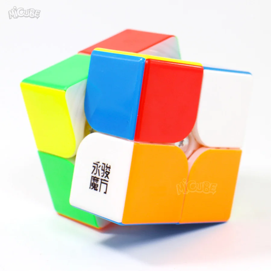 Магнитный куб Yongjun Yupo 2x2x2 2 2x2 скоростной магический Магнит Magico 2*2 черный игровой