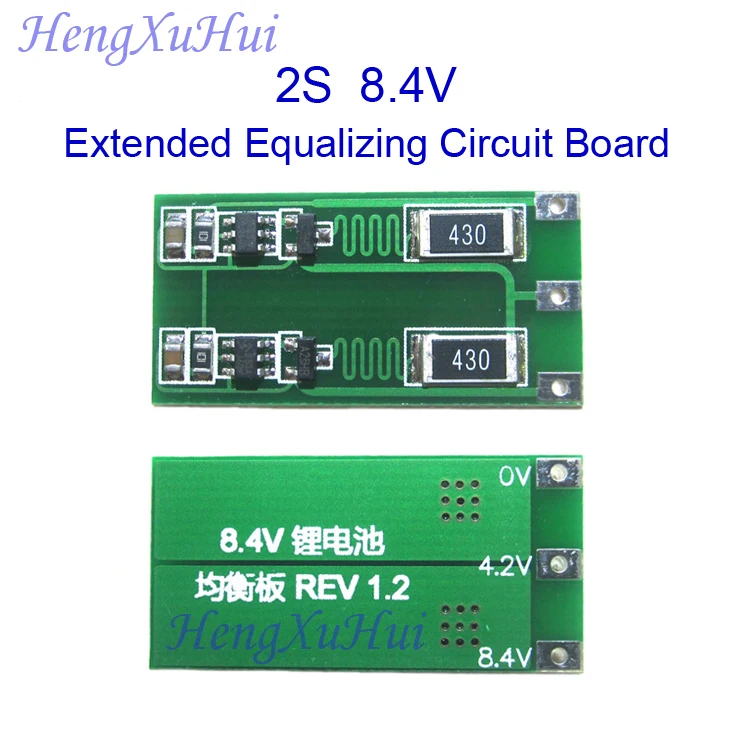 2S 7.4V 8.4V Li-ion Battery Extended Equalized Charging PCB Board Current 100mA 300mA optional | Электроника
