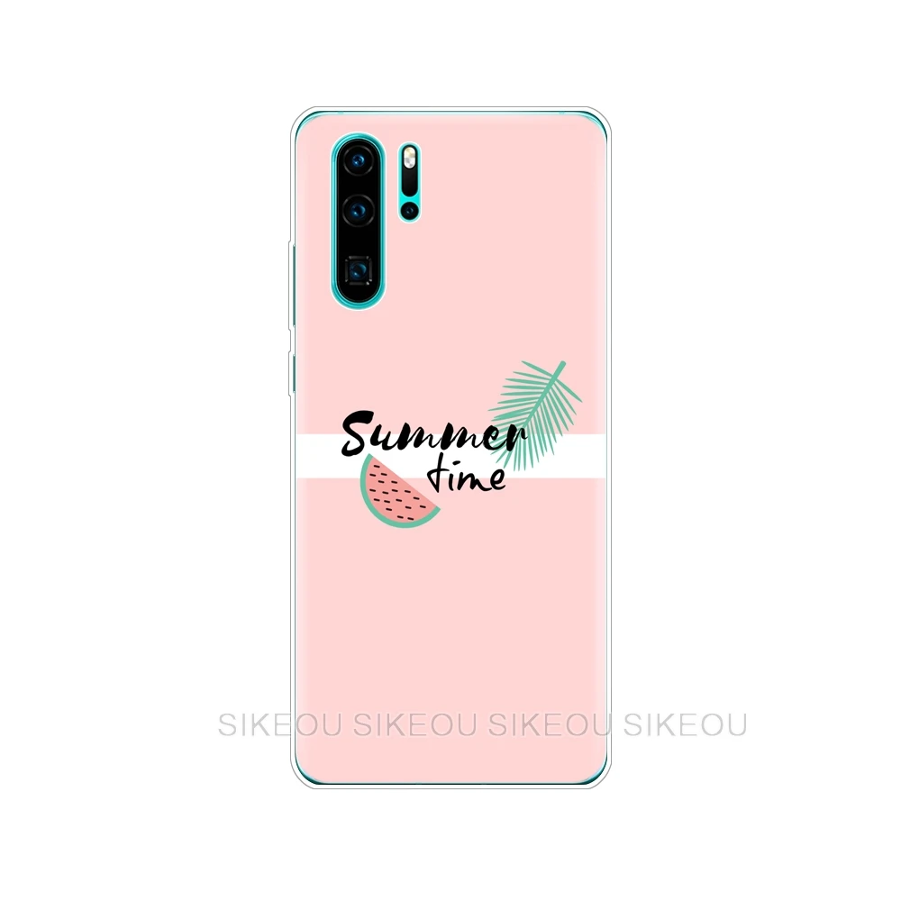 33724 Чехол для huawei P30 Pro Чехол huawei P30Pro чехол Силиконовый ТПУ для телефона чехол-накладка на huawei P30 Pro VOG-L29 ELE-L29 P 30 Lite чехол - Цвет: 33724