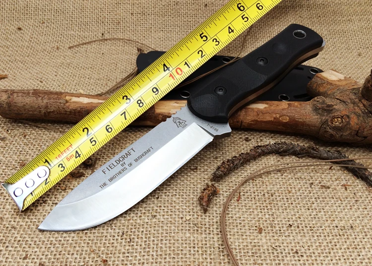 Новинка! Fieldcraft TOPS тактический фиксированный нож Brothers of Bushcraft 9Cr18Mov лезвие G10 ручка