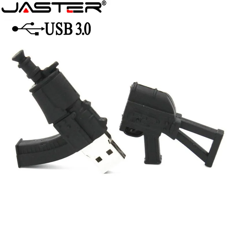JASTER USB 3,0, крутая модель ak47gun, usb флеш-накопитель, Пистолетная флешка, 8 ГБ, 16 ГБ, 32 ГБ, 64 ГБ, карта памяти, флешки, флешка, подарки