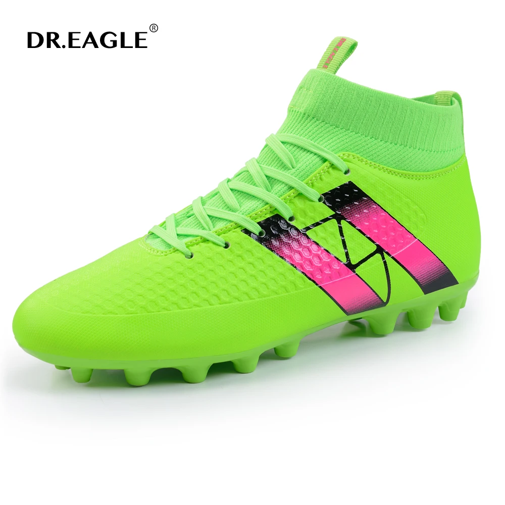 Футбольные бутсы DR.EAGLE spike высокие мужские Бутсы для футбола crampon оригинальные