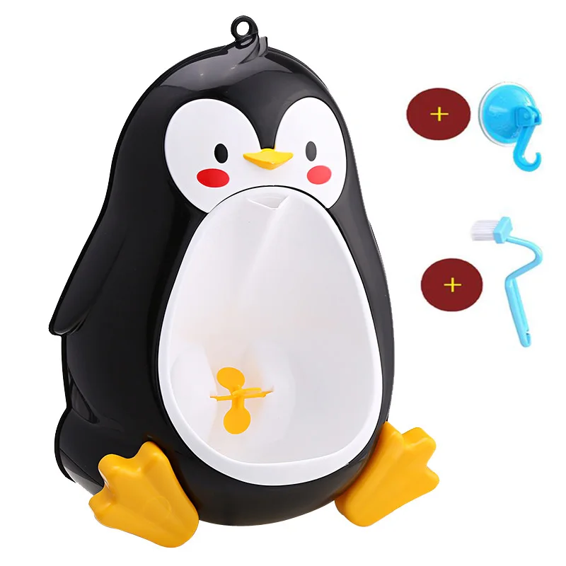 Детские горшок для унитаза милые Пингвины настенные писсуары портативные