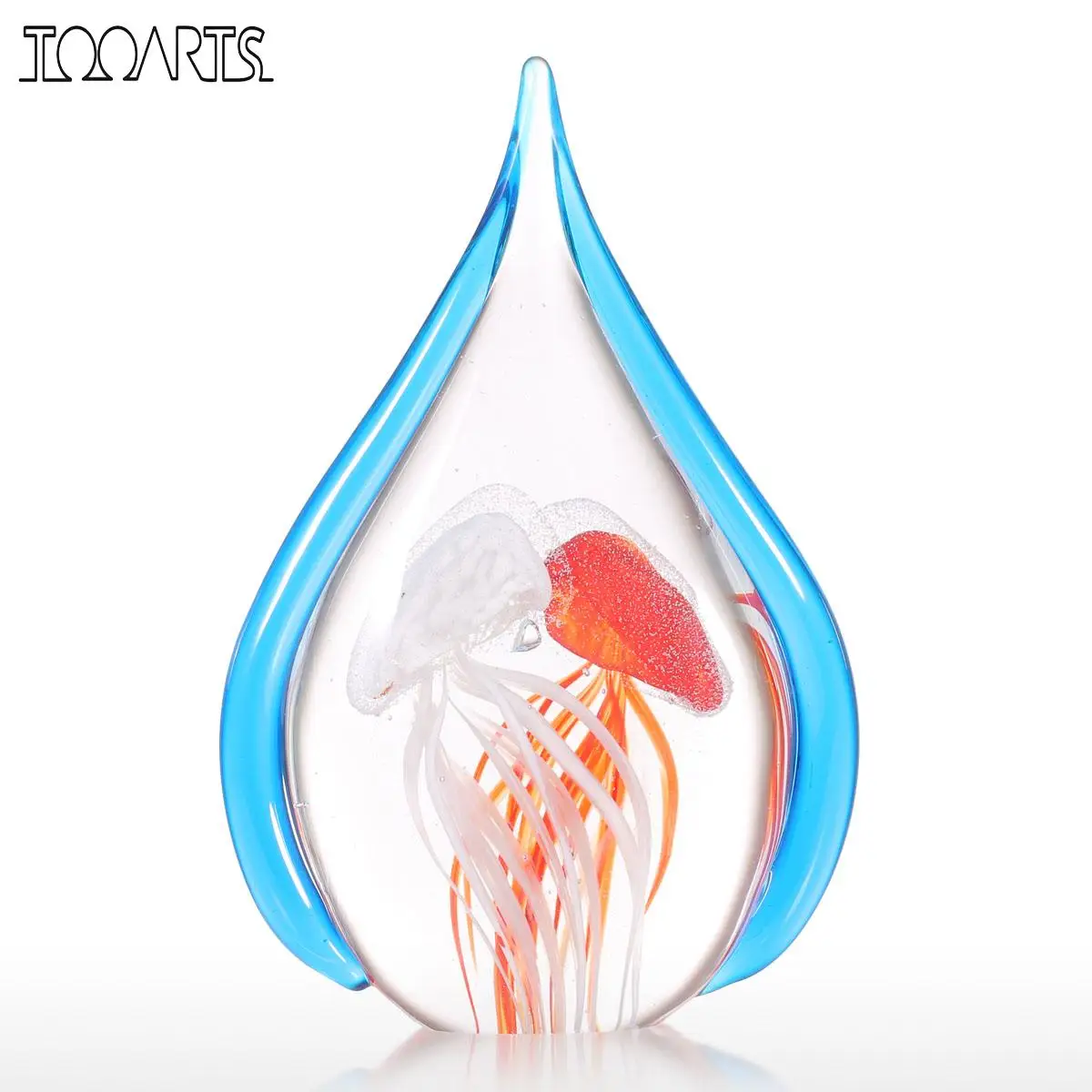 Статуэтка Tooarts в форме каплевидной медузы подарок современный стиль домашний