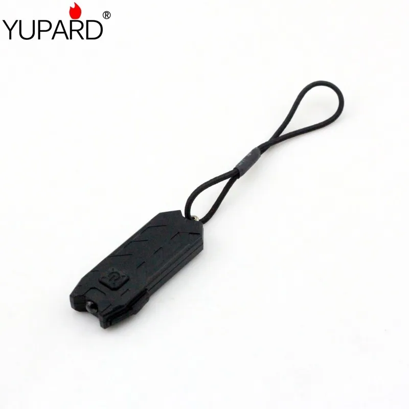 YUPARD 2 режима мини брелок USB Перезаряжаемый светодиодный фонарик|lampe torche|2 modeskeychain