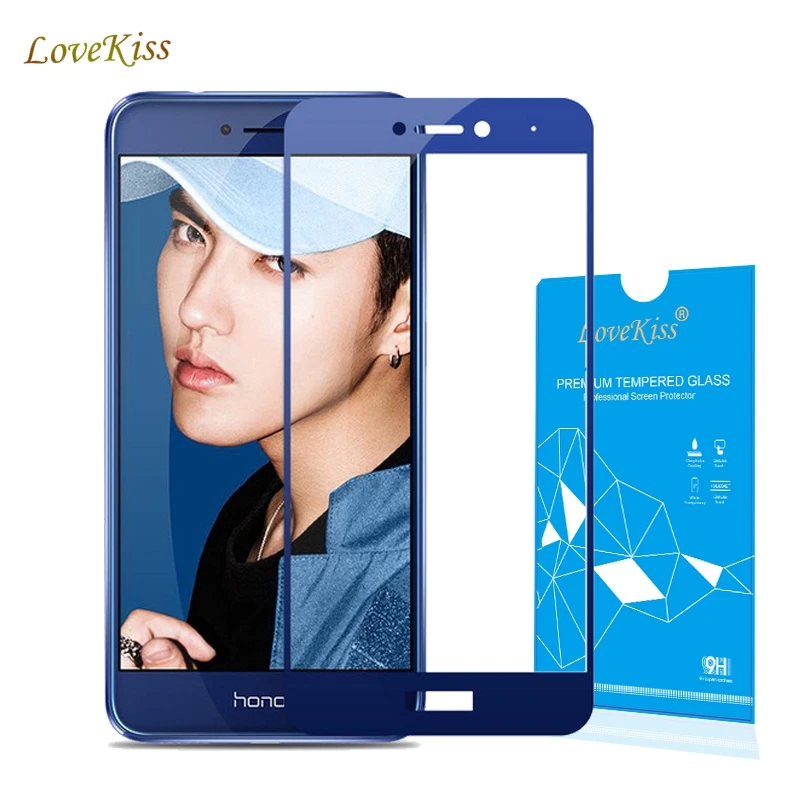 9 H закаленное стекло для Huawei Honor 8 FRD L14 L19 Lite P8 P9 2017 полное покрытие Защитная пленка