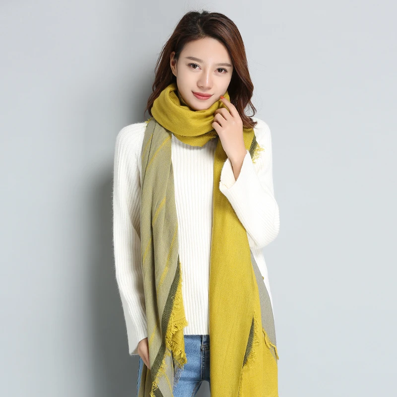 

Real tassel shawl Female winter wind scarf han edition office joker summer air conditioning room to keep warm shawl scarf