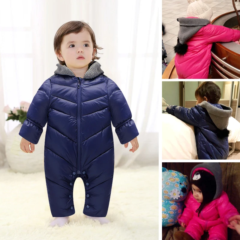 Детский комбинезон на утином пуху возраст 0-18 месяцев | Мать и ребенок