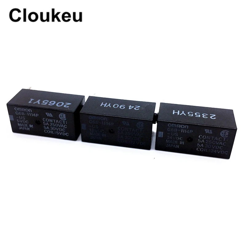 

G6B-1114P-US-12VDC 5A Relay DIP4