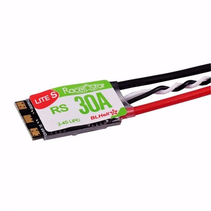 

Racerstar RS30A Lites 30A Blheli_S BB2 2-4S Brushless ESC for FPV Racer