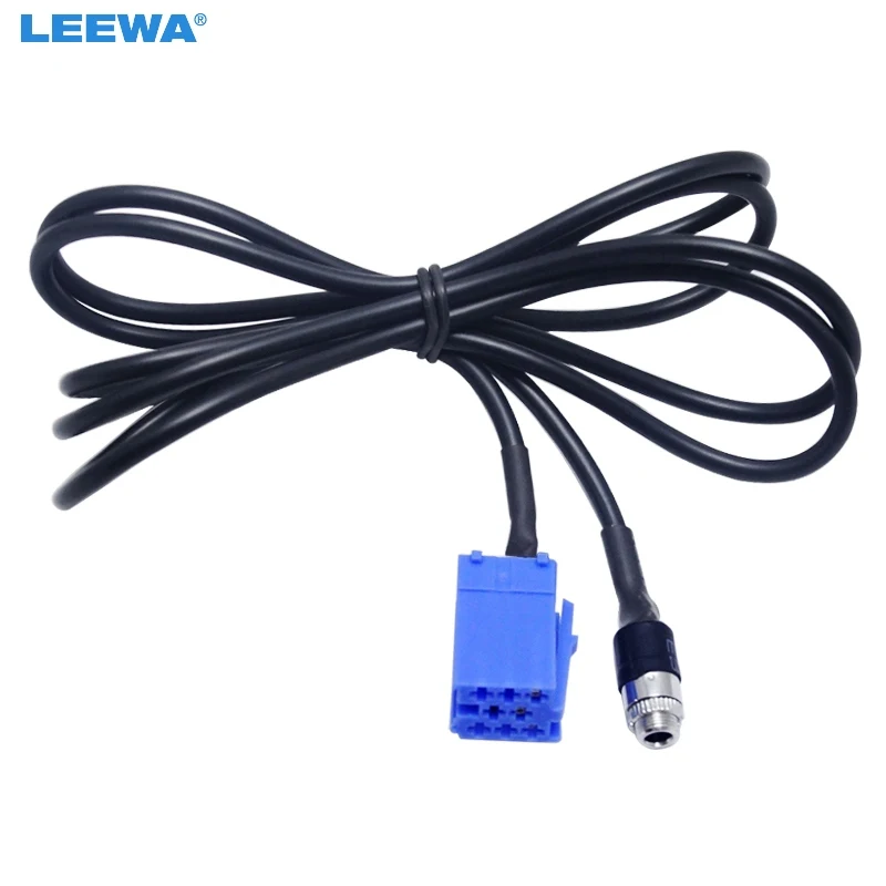 Кабель адаптер LEEWA с разъемом Aux 3 5 мм для AUDI VW Passat Polo Bora # CA2858|aux cable adapter|blaupunkt cd