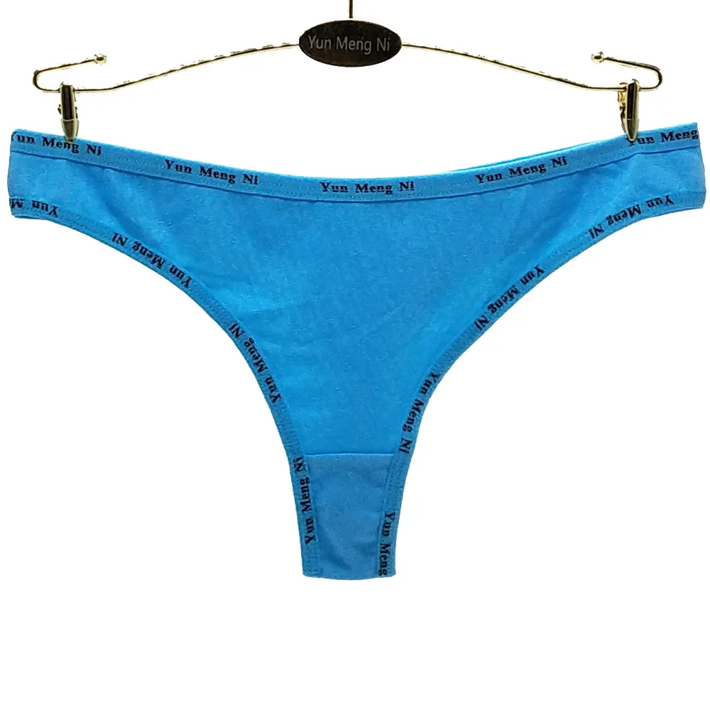 Нижнее белье для девочек подростков хлопковые однотонные стринги дышащие