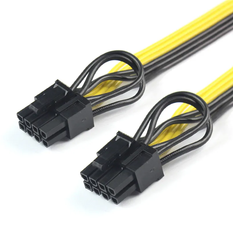 8-контактный разъем для ЦП PCI-E PCI Express 8p ( 6 + 2 контакта) кабель питания со штекером