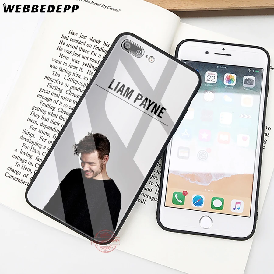 WEBBEDEPP 1D Liam Payne чехол для телефона из закаленного стекла Apple iPhone XS Max XR X 8 7 6S Plus 5S SE |
