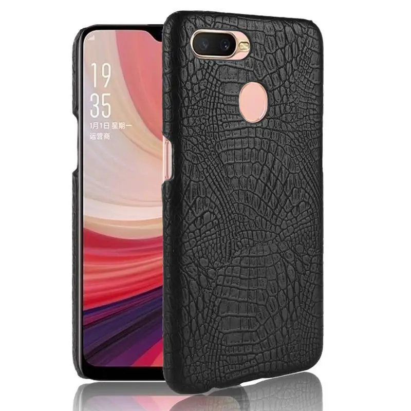 Чехол OPPO AX7 чехол 6 2 дюйма твердая обложка на заднюю панель из искусственной кожи