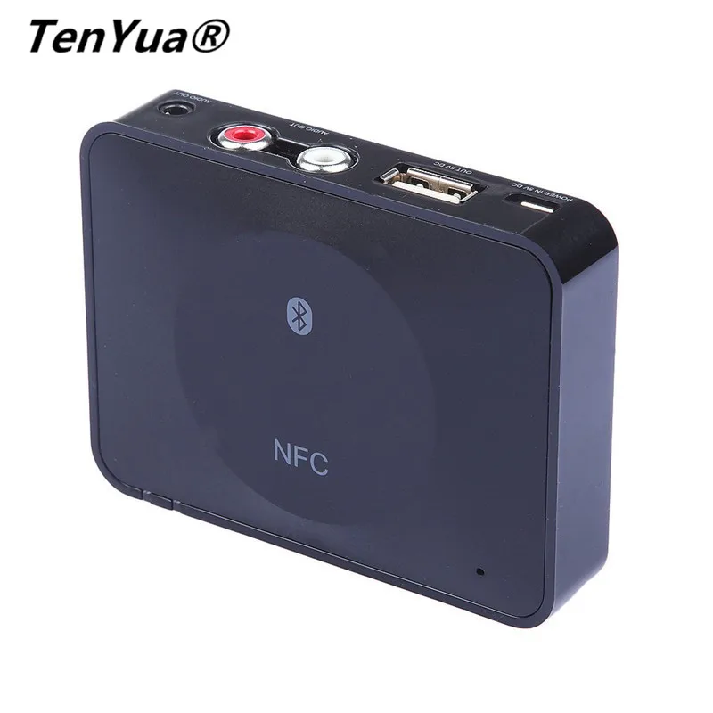 TenYua NFC USB Bluetooth беспроводной настольный стерео аудио музыкальный приемник DVD плеер