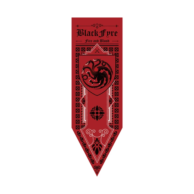 Blackfyre восстание Игра престолов баннер домашний Декор флаг дом Старк Таргариен Песнь Льда и Огня бар украшения флаги