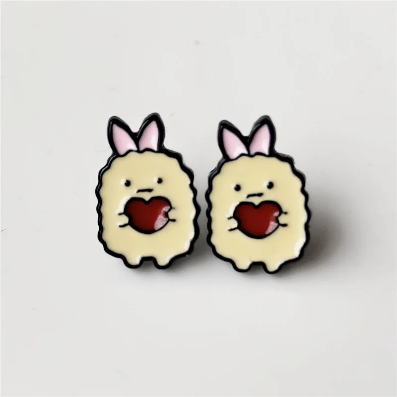 see chart IVYYE Sumikko gurashi модная аниме Сережка с героями мультфильмов милые серьги-гвоздики с животными для женщин девочек детские ювелирные изделия подарок - Окраска металла: see chart