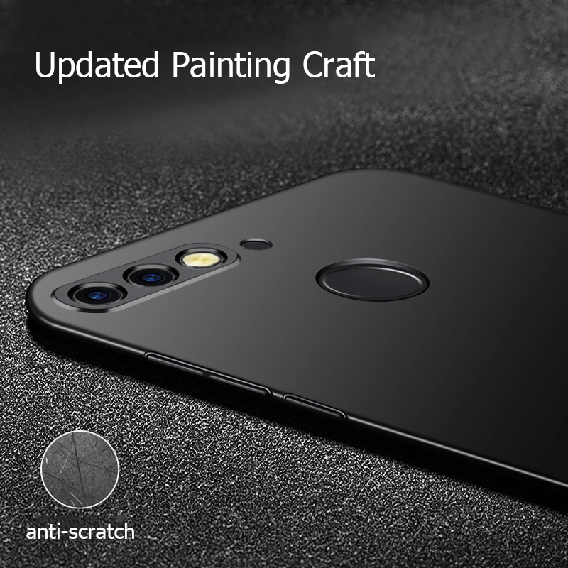 Для huawei Honor 7c чехол 360 Защита тонкий матовый Жесткий PC задняя крышка телефона для Y7
