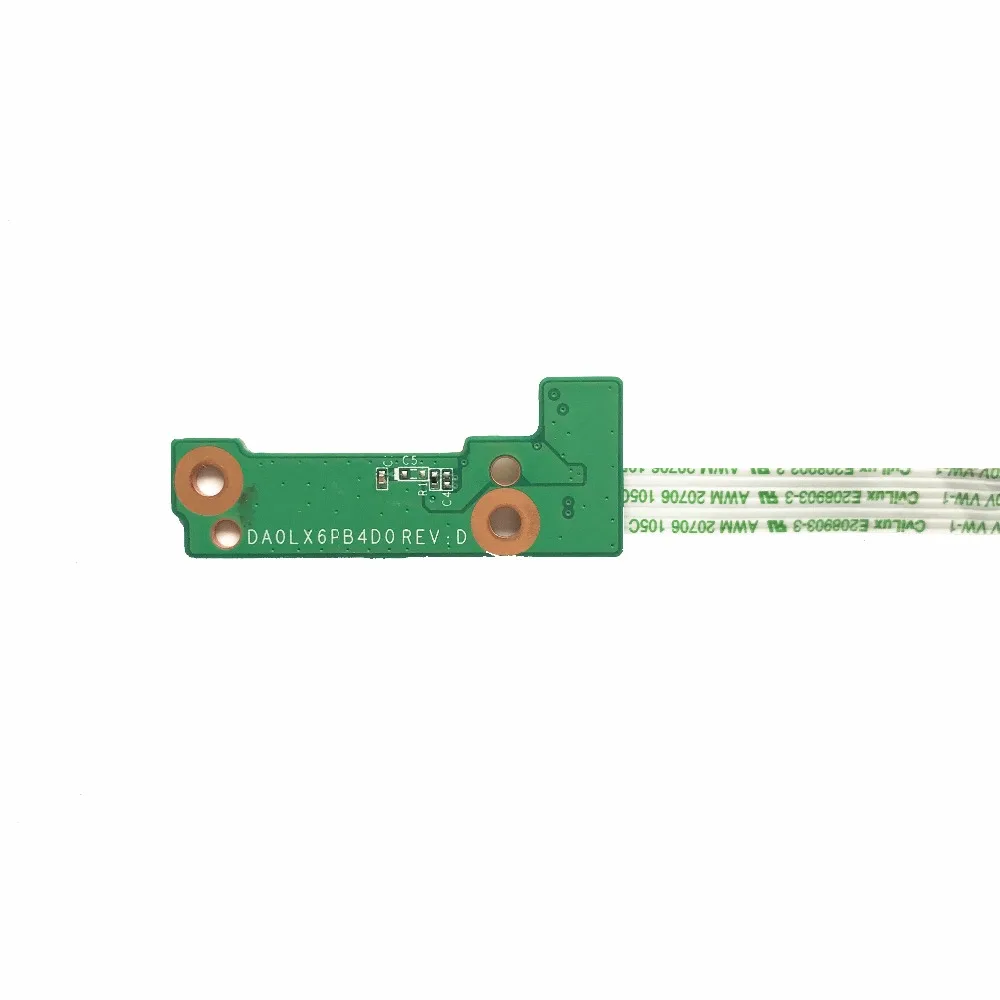 Оригинальная панель для HP DV6 3000 Power Button DA0LX6PB4D0 с кабелем полностью протестирована