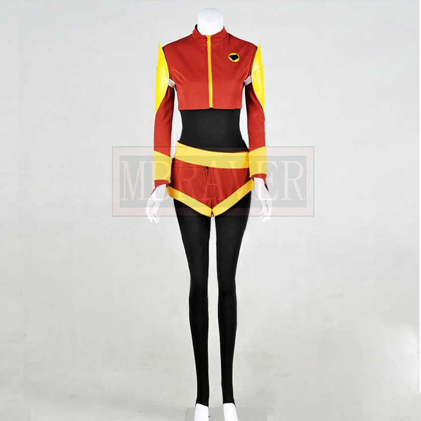 Бархатный костюм для косплея команды скарлатины CRDL красный комбинезон модный