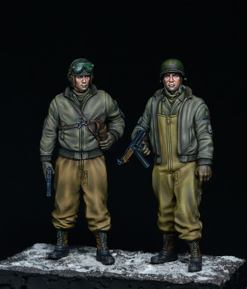 1/35 каучуковая фигурка модель комплект Unassambled Неокрашенный 00893 (без базы)|Наборы