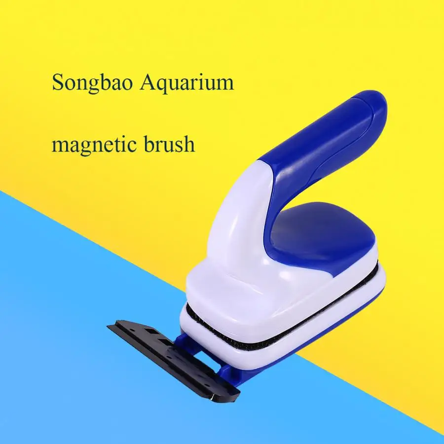 Аквариум аквариум кисть магнетический летящий Стекло водорослей оконный
