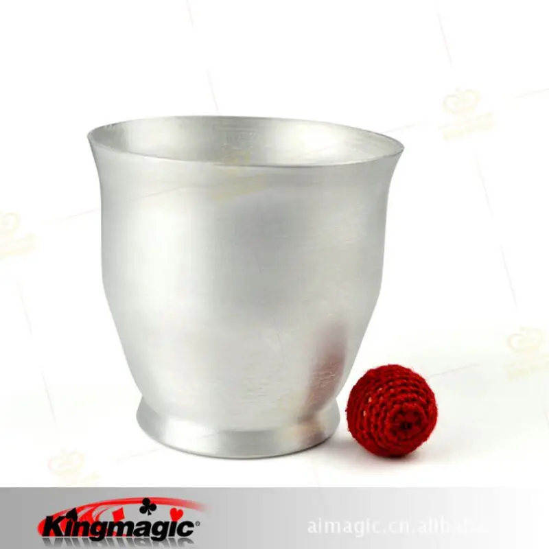 Алюминиевая отбивная чаша Классическая линия Магнитный Кубок Волшебные трюки